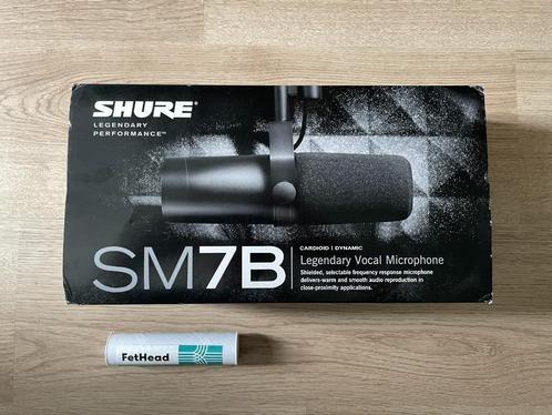 Shure SM 7B / SM7B + Triton Fethead, Muziek en Instrumenten, Microfoons, Zo goed als nieuw, Studiomicrofoon, Ophalen of Verzenden