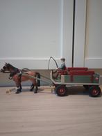 Schleich boerenkar 40190, Ophalen of Verzenden, Zo goed als nieuw, Paard, Beeldje of Figuurtje