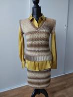 Handgemaakte gehaakte spencer, Kleding | Dames, Tops, Maat 38/40 (M), Beige, Nieuw, Ophalen of Verzenden