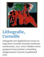 Litho Corneille, Antiek en Kunst, Kunst | Schilderijen | Modern, Ophalen of Verzenden
