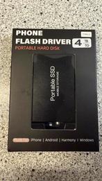 4TB SSD Hoge Snelheid Externe Harde Schijf, Computers en Software, Harde schijven, Ophalen of Verzenden, Zo goed als nieuw, Laptop