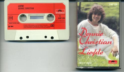 Dennie Christian – Liefde 12 nrs Cassette 1981 ZGAN, Cd's en Dvd's, Cassettebandjes, Zo goed als nieuw, Origineel, Nederlandstalig