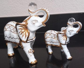 capodimonte olifanten met swarovski beschikbaar voor biedingen