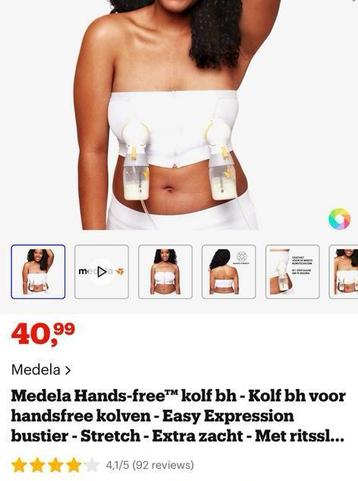 Nieuw in verpakking - Medela kolf bh maat M beschikbaar voor biedingen