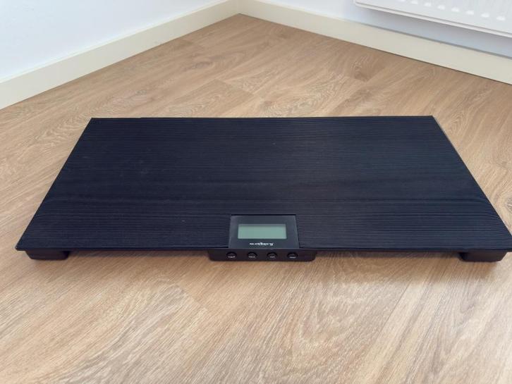 Steinberg Dierweegschaal 150 kg antislipmat LCD, Doe-het-zelf en Verbouw, Weegschalen, Zo goed als nieuw, Vloerweegschaal, 100 tot 200 kg