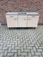 Keukenblokje bruynzeel, Huis en Inrichting, Keuken | Complete keukens, Ophalen, Gebruikt, Enkelwandige keuken, Overige kleuren