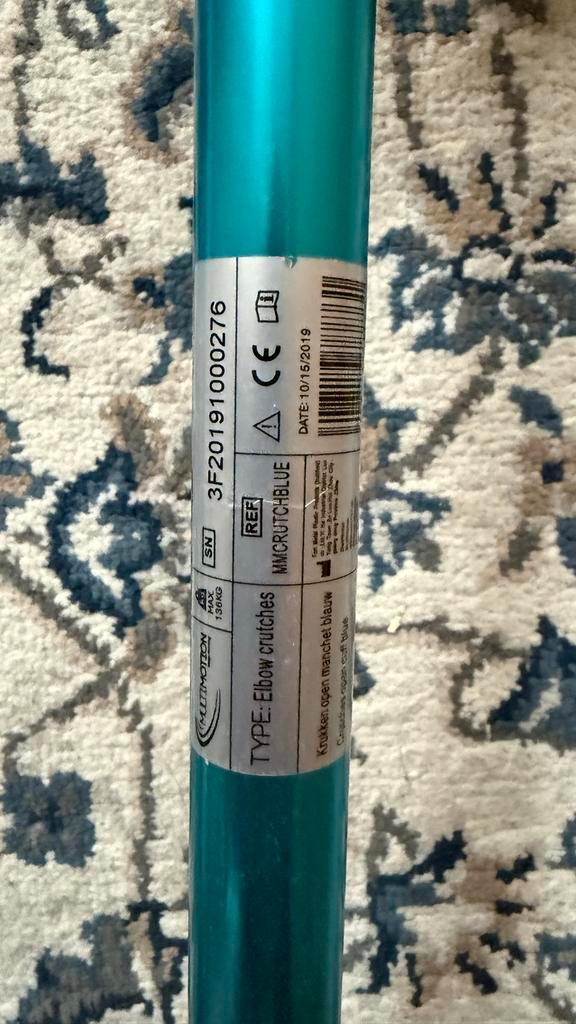 MultiMotion elleboogkrukken, Diversen, Loopkrukken, In hoogte verstelbaar, Ophalen of Verzenden