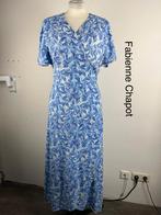 Fabienne Chapot Jurk  (mt: 42) 16,6/8970, Blauw, Maat 42/44 (L), Ophalen of Verzenden, Zo goed als nieuw