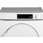 Sharp condensdroger KDNCB8S7PW91B, Witgoed en Apparatuur, Wasdrogers, Papendorpseweg 75 3528 BJ Utrecht, Minder dan 85 cm, Anti-kreukfase