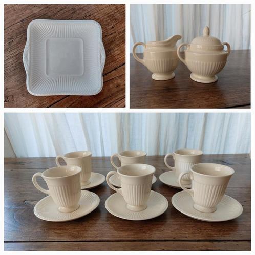 Wedgwood Edme koffie thee kop schotel roomstel gebaksschaal, Huis en Inrichting, Keuken | Servies, Nieuw, Kop(pen) en/of Schotel(s)