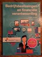 Bedrijfsbeslissingen en financiele verantwoording, Ophalen of Verzenden, Nieuw, Management, A.W.W. Heezen