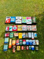 Olieblik olie blik oil can shell esso mobiloil fina veedol, Verzamelen, Ophalen of Verzenden
