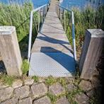 loopbrug, steiger , haven, ligplaats, Ophalen of Verzenden, Overige typen, Minder dan 2 meter