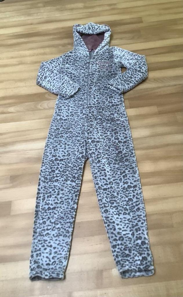 Heerlijke Onesie // huispak maat S, Kleding | Dames, Huispakken, Zo goed als nieuw, Grijs, Ophalen of Verzenden