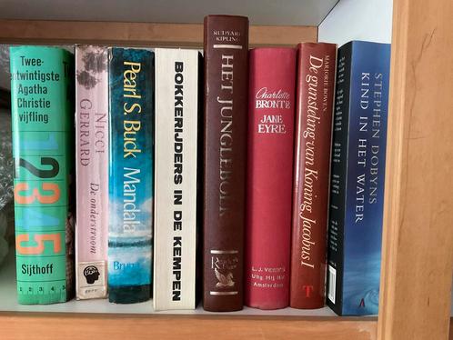 Enkele boekenplanken met ROMANS, Boeken, Romans, Zo goed als nieuw, Nederland, Ophalen of Verzenden