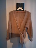 Overslag vest camelkleur, Kleding | Dames, Ophalen of Verzenden, Zo goed als nieuw