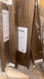 5 x IKEA Walnoot Wandplankjes - japandi, Ophalen, Met plank(en), Minder dan 50 cm, Zo goed als nieuw