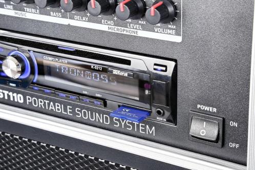 VeXus ST110 Portable Audio rack ***AANBIEDING**, Audio, Tv en Foto, Professionele Audio-, Tv- en Video-apparatuur, Zo goed als nieuw