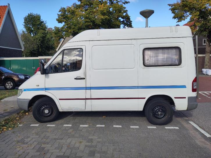 Mercedes Sprinter zelfbouw camper, Caravans en Kamperen, Campers, Particulier, tot en met 2, Buscamper of Camperbus, Mercedes-Benz