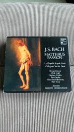 Bach Matthaus passion Herreweghe!, Ophalen of Verzenden, Barok, Zo goed als nieuw, Vocaal