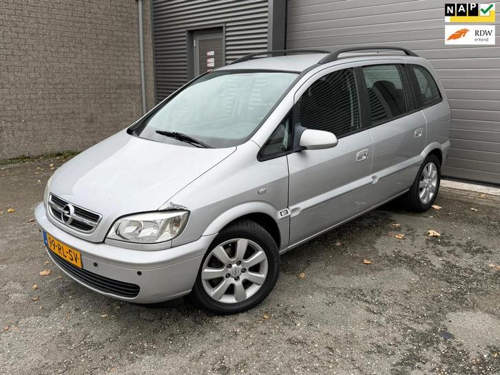 Opel Zafira 1.8-16V Maxx|7 pers|airco|automaat, Auto's, Opel, Bedrijf, Te koop, Zafira, ABS, Airbags, Airconditioning, Boordcomputer