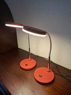 2 Vestelbare Bureau/Nachtkast Lampjes, Gebruikt, Ophalen of Verzenden, Modern, Minder dan 50 cm
