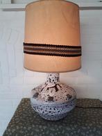 Vintage retro tafellamp Fat Lava Design keramiek jaren 60-70, Huis en Inrichting, Lampen | Tafellampen, Ophalen, Overige materialen