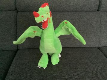 Originele grote Efteling draak pluche knuffel  beschikbaar voor biedingen