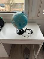 Wereldbol met verlichten, Huis en Inrichting, Woonaccessoires | Wereldbollen, Ophalen of Verzenden, Zo goed als nieuw
