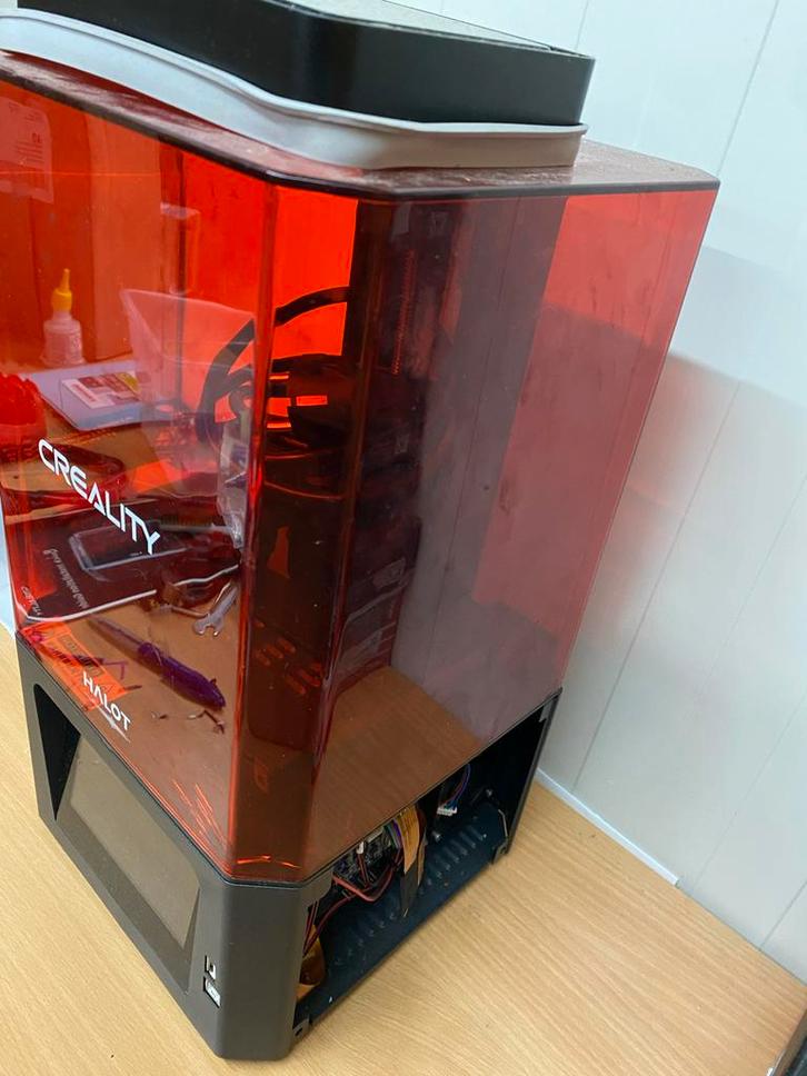 2x Creality Halot One Resin 3D Printer – Project/opknapper, Computers en Software, 3D Printers, Gebruikt, Ophalen of Verzenden