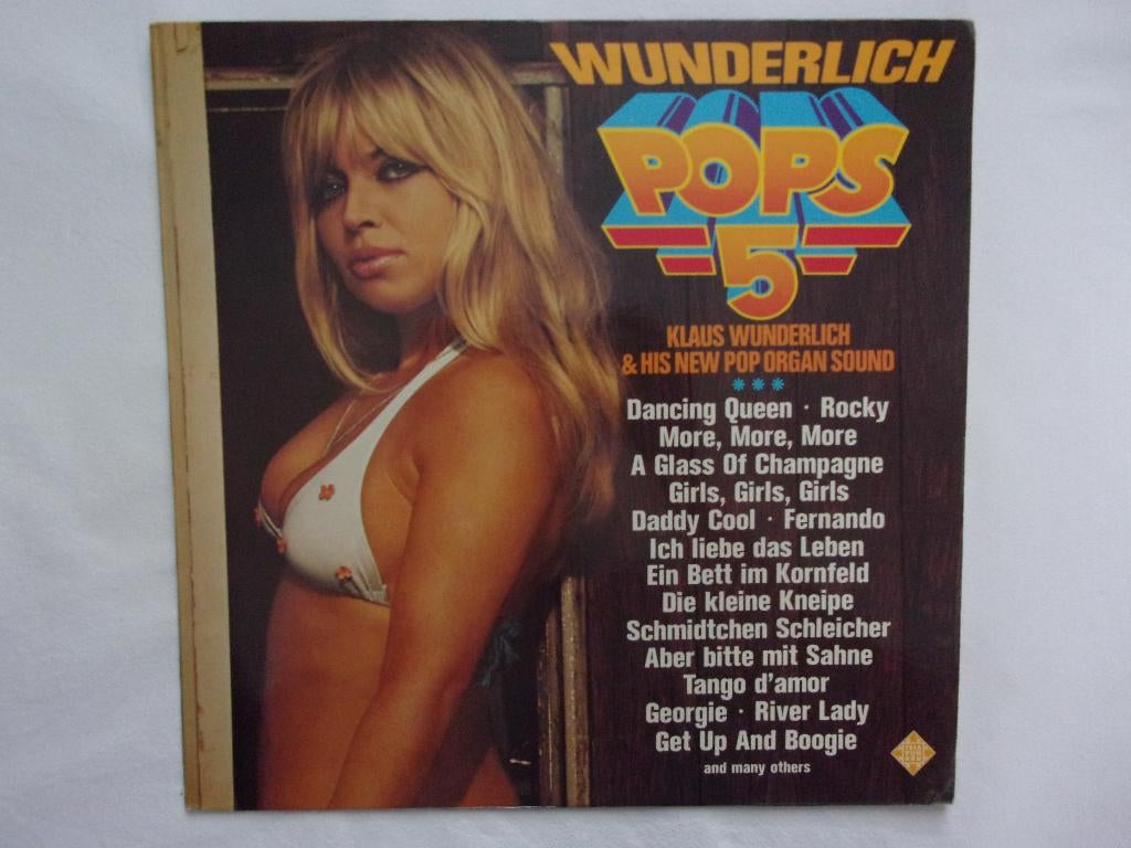 Klaus Wunderlich - Pops 5 LP, Ophalen of Verzenden, Gebruikt, 12 inch, Overige soorten