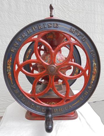 Super  grote koffiemolen  ENTERPRISE  Nummer 9 beschikbaar voor biedingen