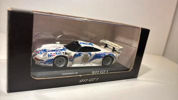 Porsche 911 gt1 minichamps 1.43 beschikbaar voor biedingen