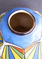 Om 1925 Art Deco Nouveau Kubistische Vaas Siervaas Bolvaas, Antiek en Kunst, Antiek | Keramiek en Aardewerk, Ophalen of Verzenden