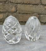 Set van 2 Kristallen Eieren – Luxe Glazen Decoratie, Ophalen of Verzenden