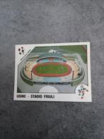 Panini sticker WK 90 Italia. Speelstadion Udine., Sticker, Zo goed als nieuw, Verzenden