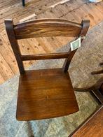 6 stuks antieke vlaamse eetkamer stoelen, boederij stijl, Ophalen