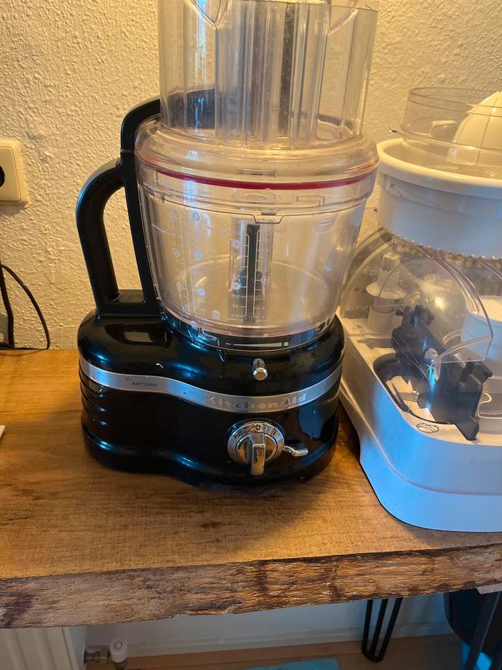 KitchenAid Foodprocessor - Zo goed als nieuw!, Witgoed en Apparatuur, Keukenmixers, Zo goed als nieuw, 2 tot 3 liter, 2 snelheden
