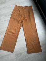 Summum bruine linnen broek maat 42, Kleding | Dames, Broeken en Pantalons, Bruin, Maat 42/44 (L), Ophalen of Verzenden, Zo goed als nieuw