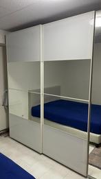 Schuifdeuren van Ikea Pax AULI / FÄRVIK, Huis en Inrichting, Kasten | Kledingkasten, Ophalen, Zo goed als nieuw, Glas, 200 cm of meer