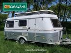 Eriba Touring Troll 550 GT / luifel / bed + zit + WC, Treinzit, 750 - 1000 kg, Eriba, Vast bed