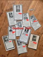 10X duitse ww2 bidprentjes 1943 / deathcards / Sterbebild -2, Ophalen of Verzenden, Bidprentje