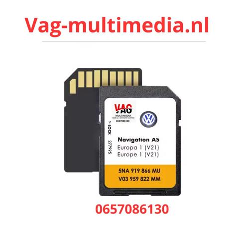 Volkswagen Discover Mib2 PQ V21 Kaart 2025 / 2026, Computers en Software, Navigatiesoftware, Zo goed als nieuw, Update, Heel Europa