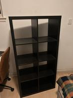 IKEA Kallax kast zwart, Huis en Inrichting, Kasten | Boekenkasten, Ophalen, Overige materialen, 50 tot 100 cm, Zo goed als nieuw