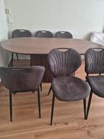 6 eetkamerstoelen, Huis en Inrichting, Stoelen, Ophalen, Zo goed als nieuw
