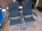 Verstelbare campingstoelen in nieuwstaat, Caravans en Kamperen, Ophalen, Zo goed als nieuw, Campingstoel
