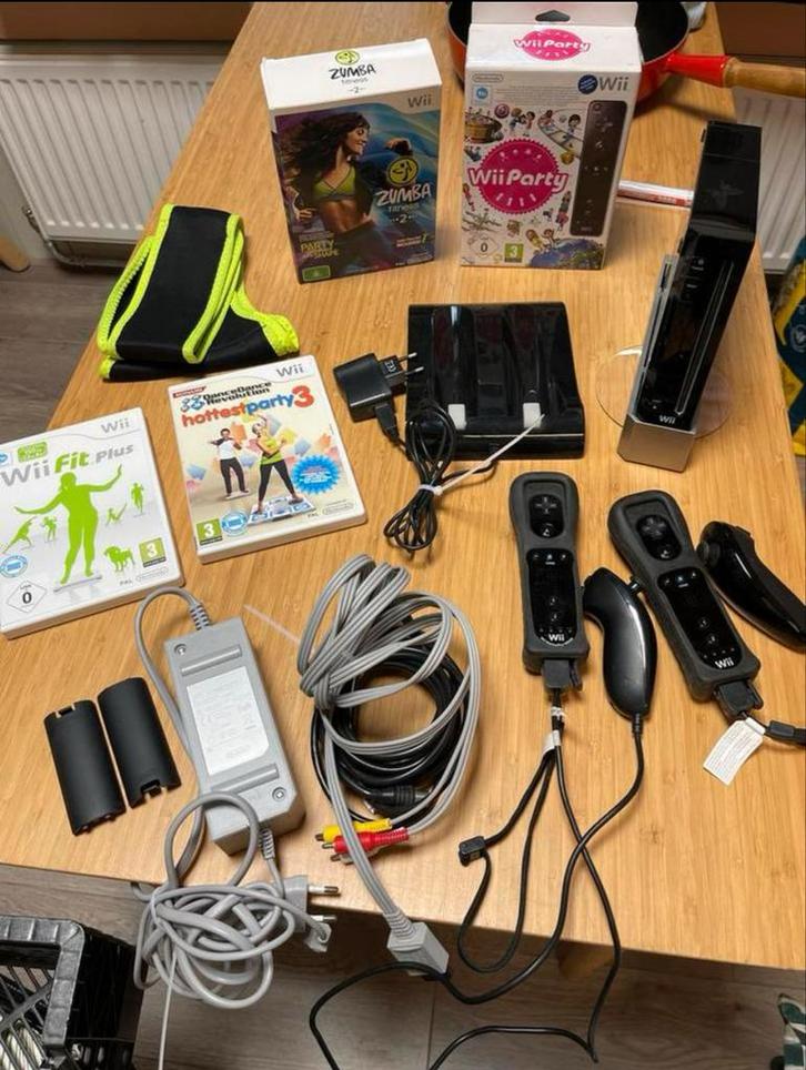 Nintendo Wii Compleet Pakket met Games en Accessoires, Spelcomputers en Games, Spelcomputers | Overige, Gebruikt, Ophalen