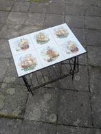 Antiek tafeltje / lectuurbak, Ophalen, Minder dan 55 cm, Gebruikt, 60 cm of meer