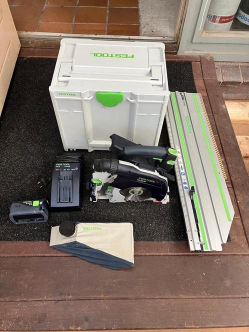 Festool HKC 55 EB Invalzaag, Doe-het-zelf en Verbouw, Gereedschap | Zaagmachines, Gebruikt, Invalzaag, Minder dan 600 watt, 30 tot 70 mm