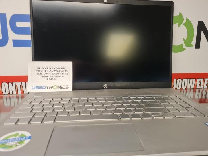 HP Pavilion 15CS1855ND, Computers en Software, Windows Laptops, Gebruikt, 15 inch, HDD, Minder dan 2 Ghz, 16 GB, Qwerty, Ophalen of Verzenden